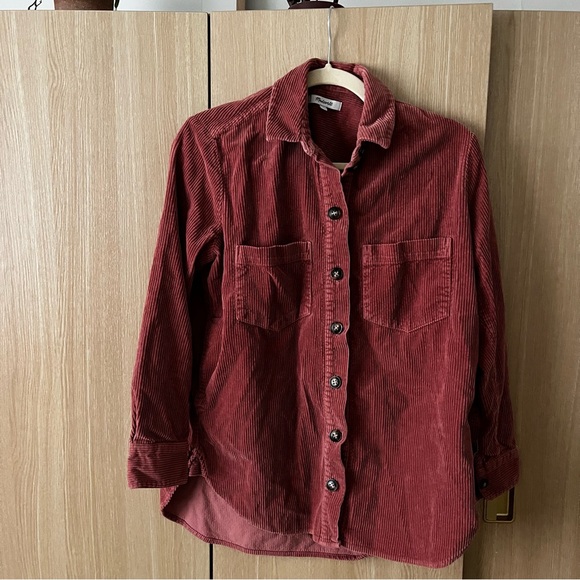 Madewell Sunday Corduroy Shirt Jacket Womens XS - Picture 4 of 8